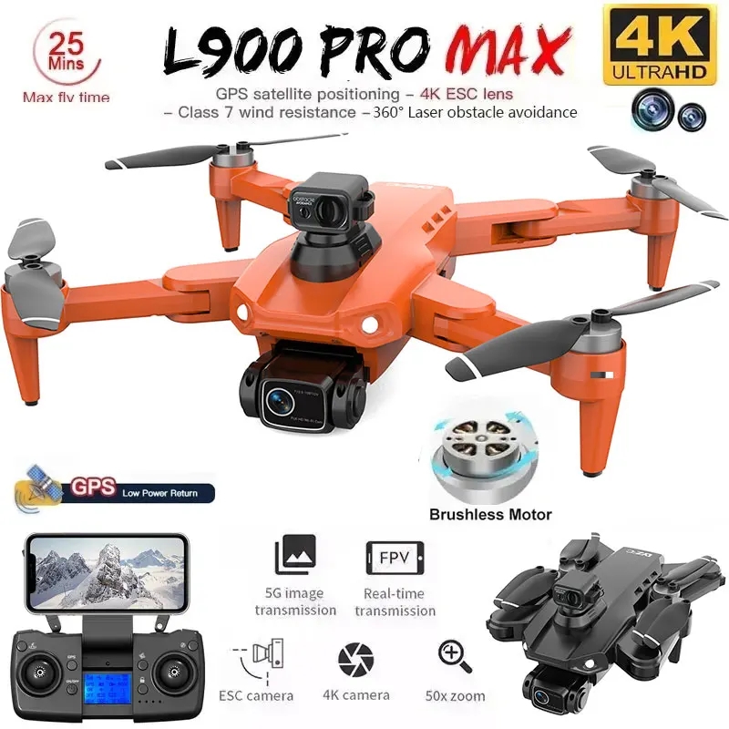 L900 Pro MAX GPS-drone 4K Prof - Drone Kit Professional recensie en prijs