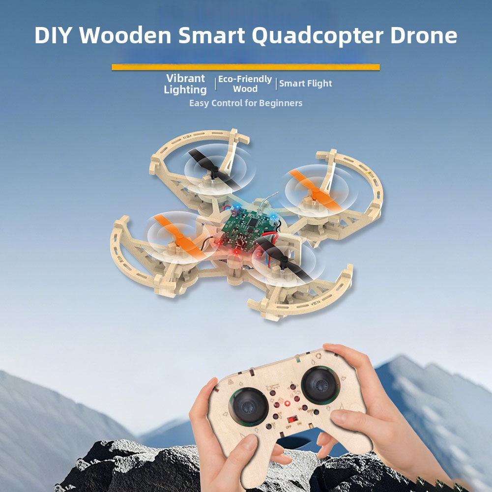 RC Houten Drones Modelbouwset  - Drone Kit Octocopter recensie en prijs