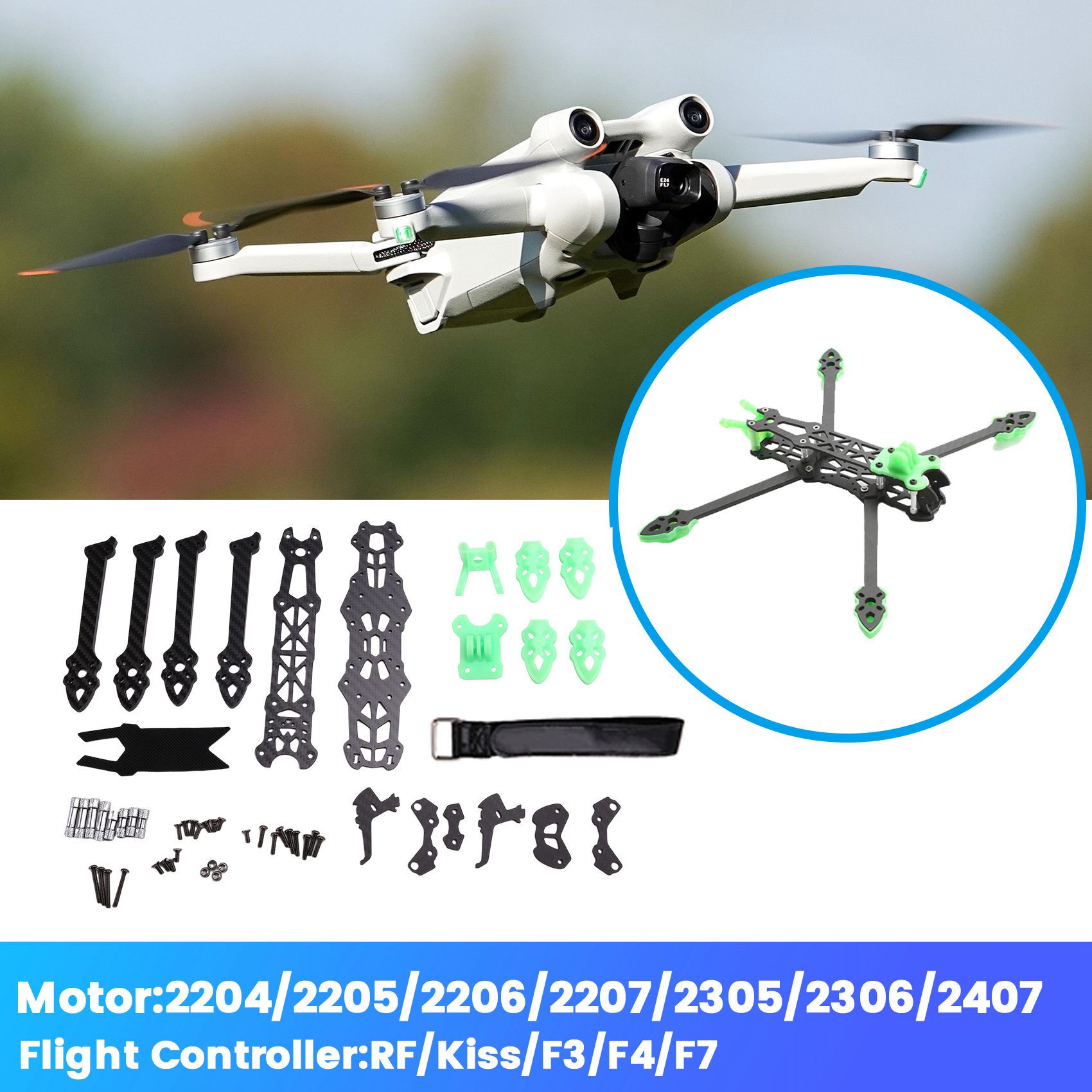 YSUN-MARK4-HD Mark 4 HD 5Inch  - Drone Kit Fpv recensie en prijs